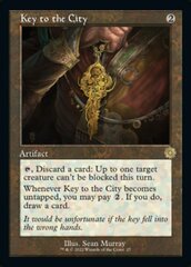 Key to the City - Foil - Retro Frame