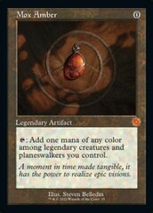 Mox Amber - Foil - Retro Frame