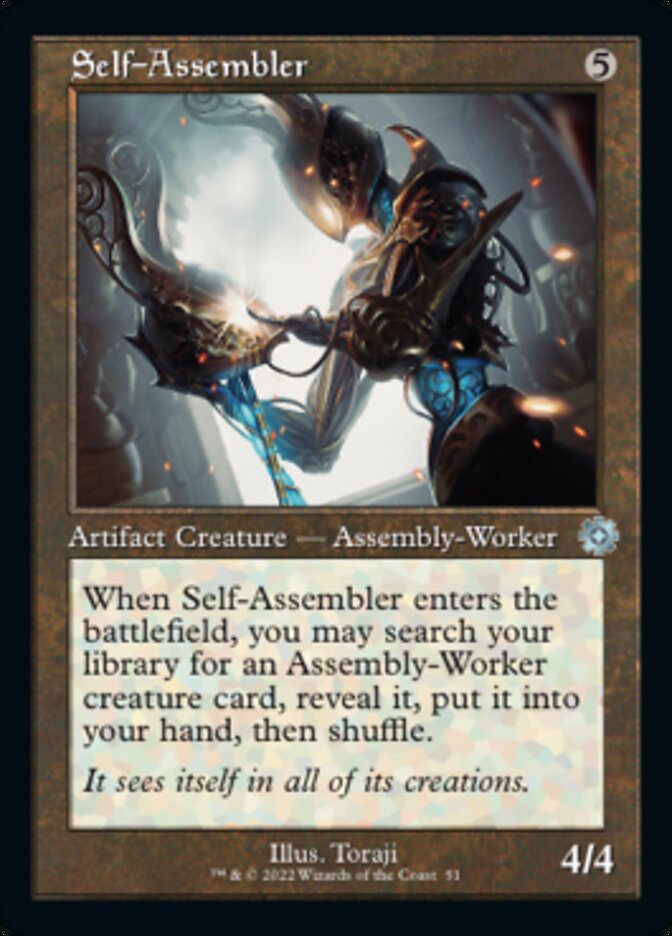 Self-Assembler - Foil - Retro Frame