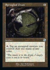 Springleaf Drum - Foil - Retro Frame