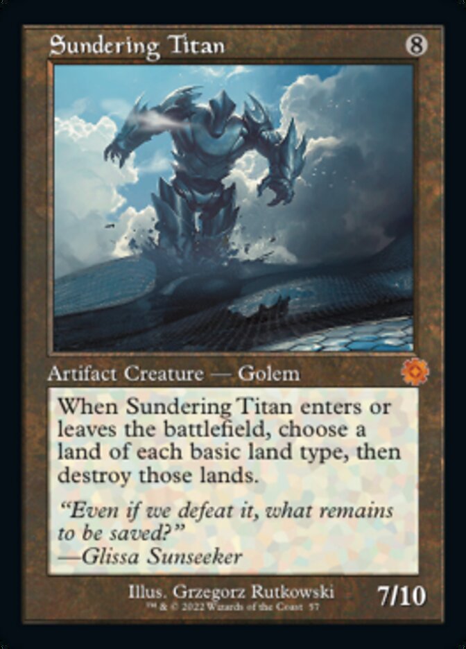 Sundering Titan - Retro Frame