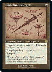 Blackblade Reforged - Foil - Retro Schematic