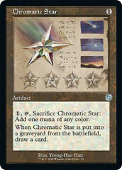 Chromatic Star - Foil - Retro Schematic