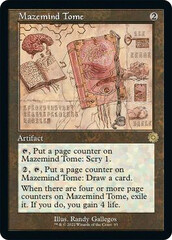 Mazemind Tome - Foil - Retro Schematic