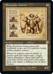 Precursor Golem - Foil - Retro Schematic