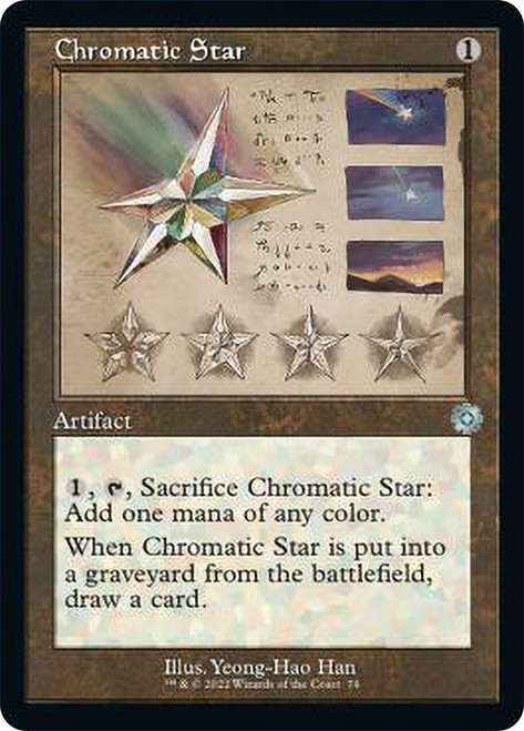 Chromatic Star - Retro Schematic