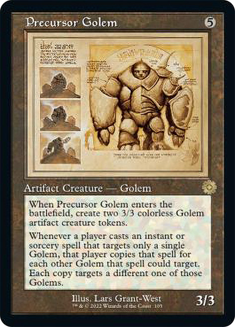 Precursor Golem - Retro Schematic