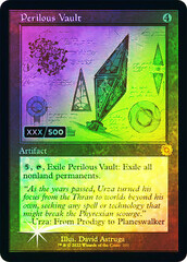 Perilous Vault - Foil - Retro Schematic - Serialized