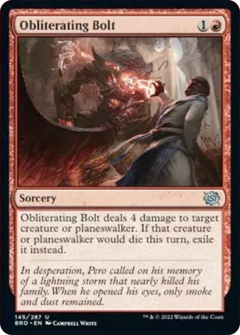 Obliterating Bolt - Foil