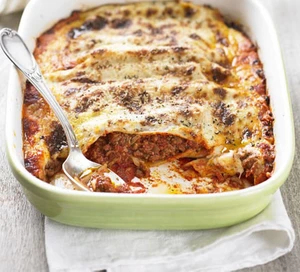 Beef cannelloni