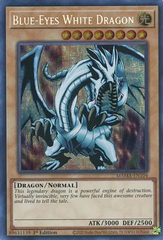 Blue-Eyes White Dragon - MAMA-EN104 - Ultra Pharaoh's Rare - 1st Edition