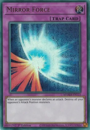Mirror Force - MAMA-EN115 - Ultra Pharaohs Rare - 1st Edition