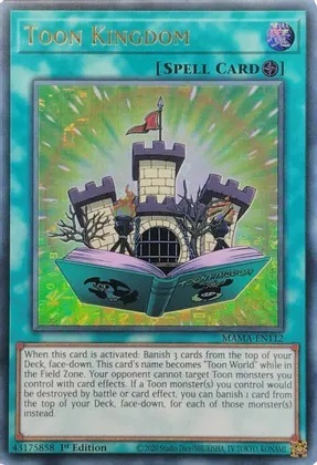 Toon Kingdom - MAMA-EN112 - Ultra Pharaohs Rare - 1st Edition