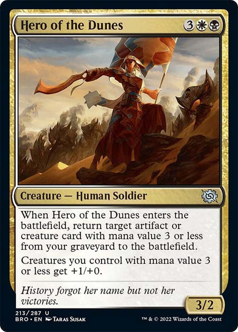 Hero of the Dunes - Foil