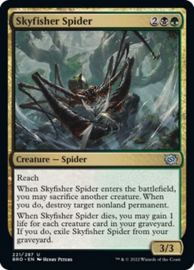 Skyfisher Spider - Foil