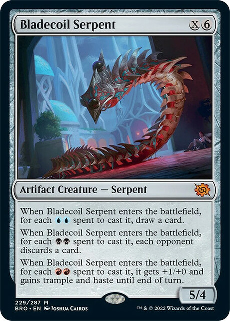 Bladecoil Serpent - Foil