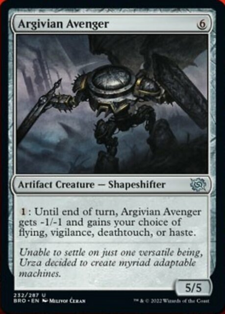 Argivian Avenger - Foil