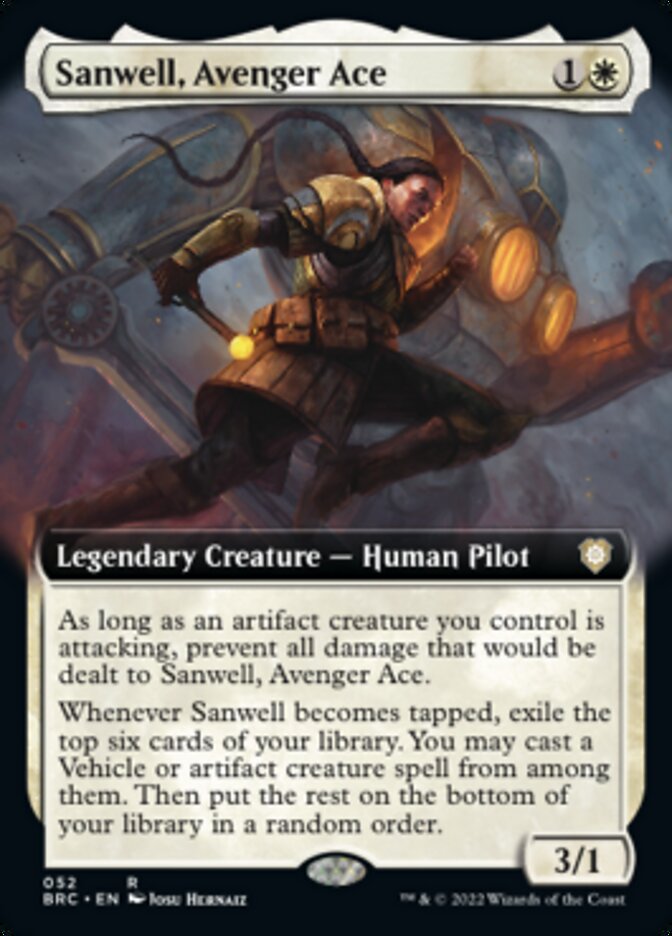 Sanwell, Avenger Ace - Extended Art