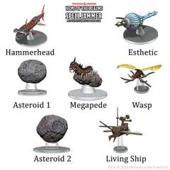 Dungeons & Dragons: Icons of the Realms Ship Scale Asteroid Encounters