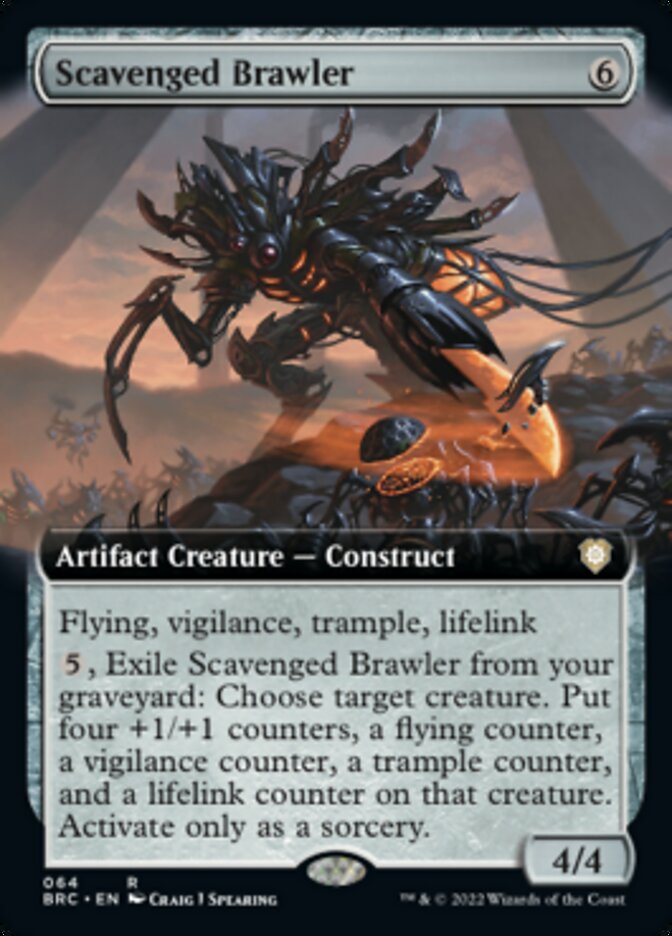 Scavenged Brawler - Extended Art