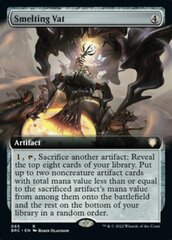 Smelting Vat - Extended Art - Commander: Brothers' War, The