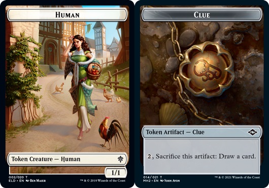 Human Token // Clue Token