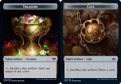 Clue (014) // Treasure (019) Double-Sided Token