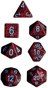 34mm Speckled d20 Veronica - XS2049