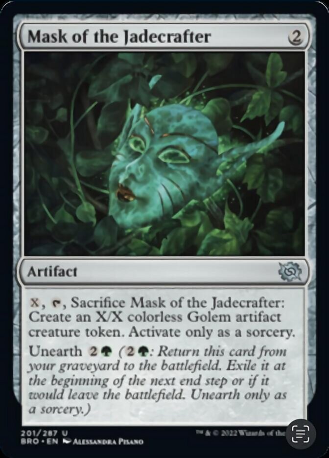 Mask of the Jadecrafter - Foil