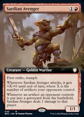 Sardian Avenger - Extended Art