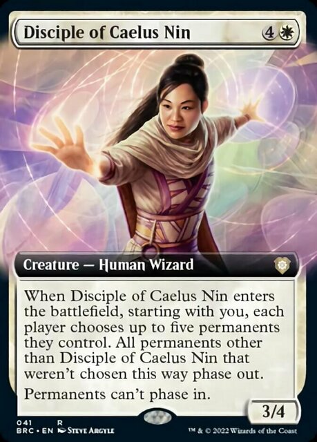 Disciple of Caelus Nin - Extended Art