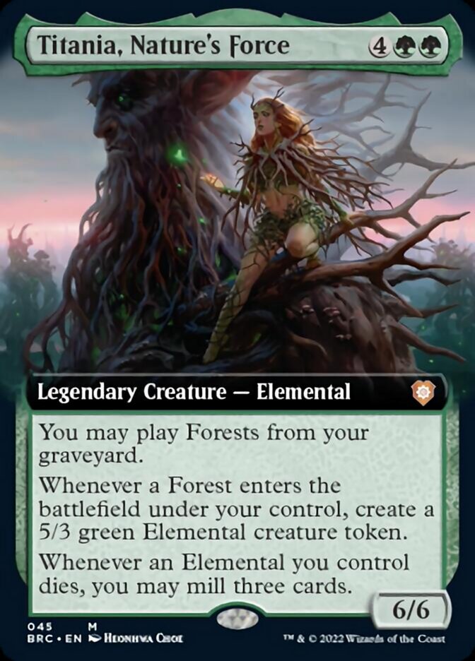 Titania, Natures Force - Extended Art