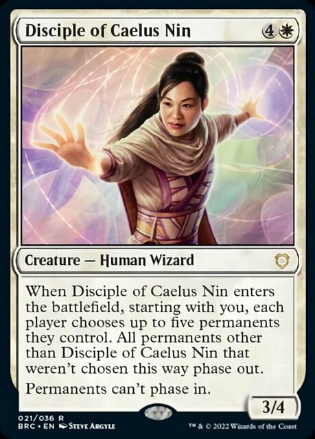 Disciple of Caelus Nin - Foil