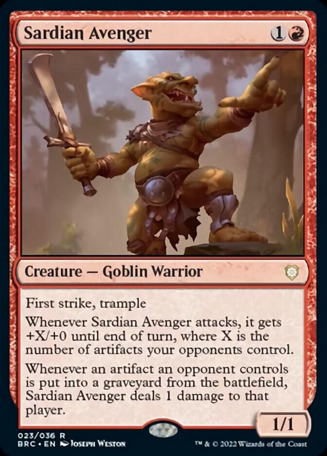 Sardian Avenger - Foil