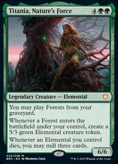 Titania, Nature's Force - Foil