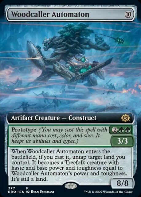 Woodcaller Automaton - Extended Art