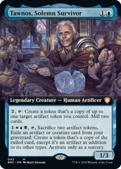 Tawnos, Solemn Survivor (042) (Extended Art) - Foil