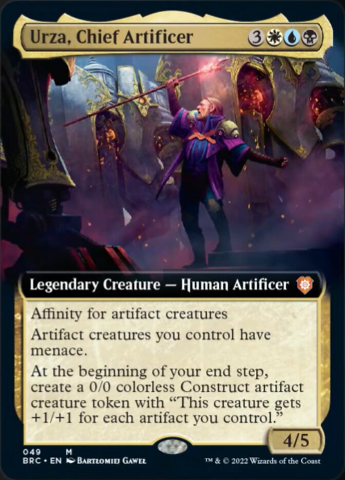 Urza, Chief Artificer - Foil - Extended Art