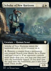 [DEPRECATED] Scholar of New Horizons - Foil - Extended Art