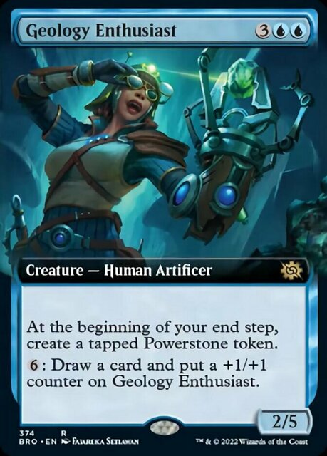 [DEPRECATED] Geology Enthusiast - Foil - Extended Art