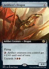 [DEPRECATED] Artificer's Dragon - Foil - Extended Art