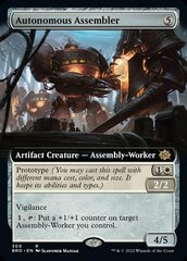 Autonomous Assembler (309) (Extended Art) - Foil