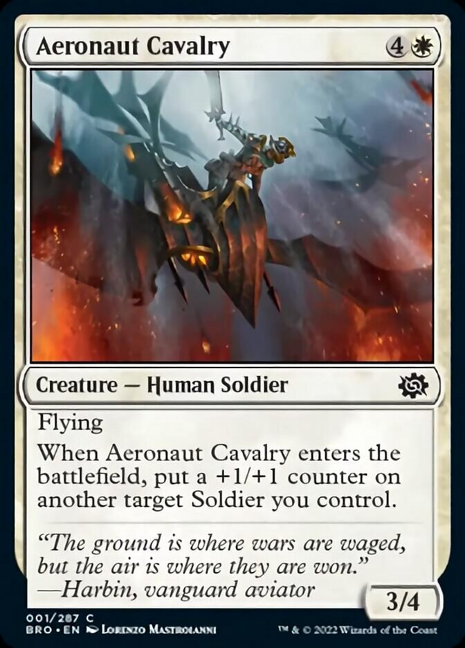 Aeronaut Cavalry - Foil