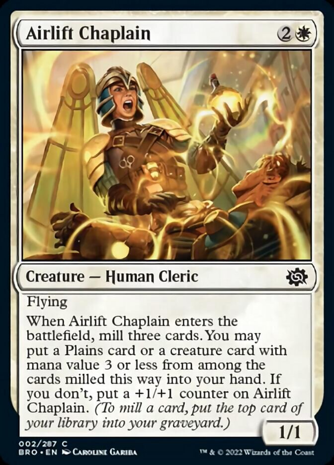 Airlift Chaplain - Foil