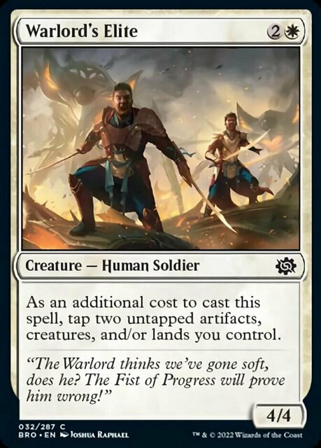 Warlords Elite - Foil