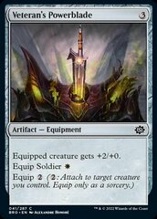 Veteran's Powerblade - Foil