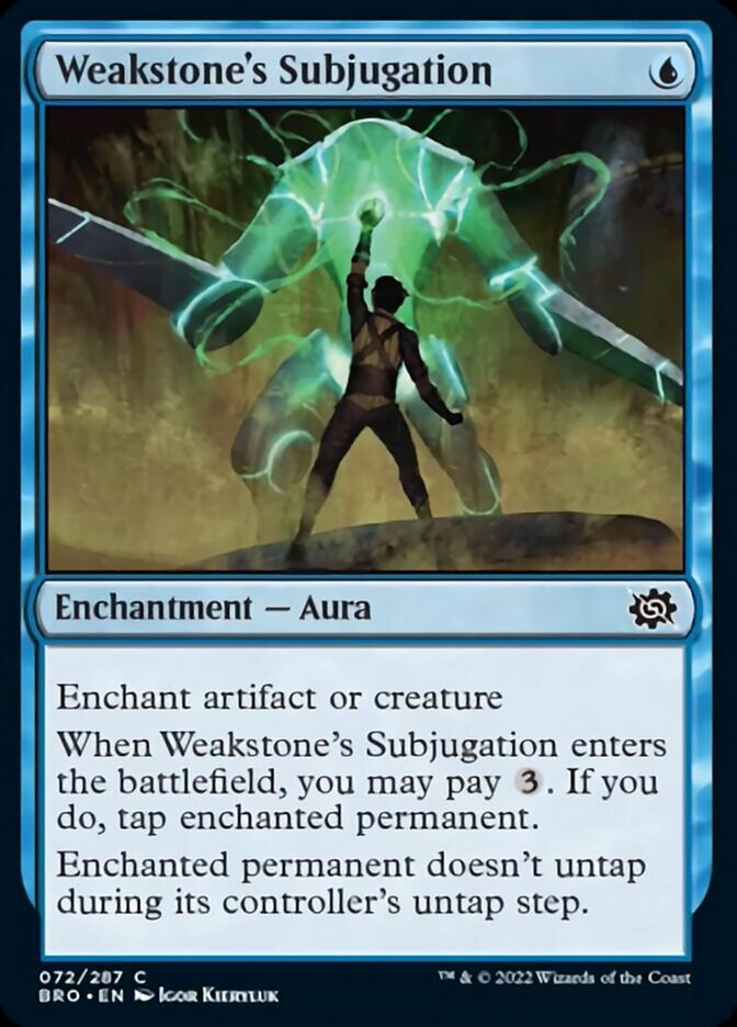 Weakstones Subjugation - Foil