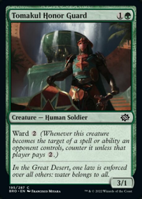 Tomakul Honor Guard - Foil