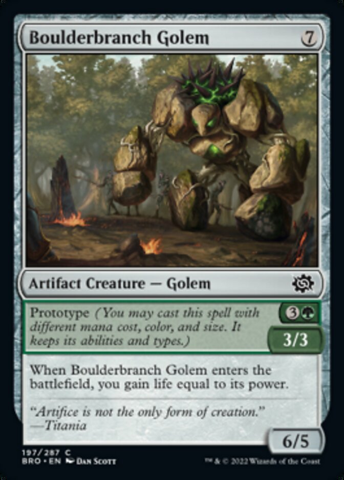 Boulderbranch Golem