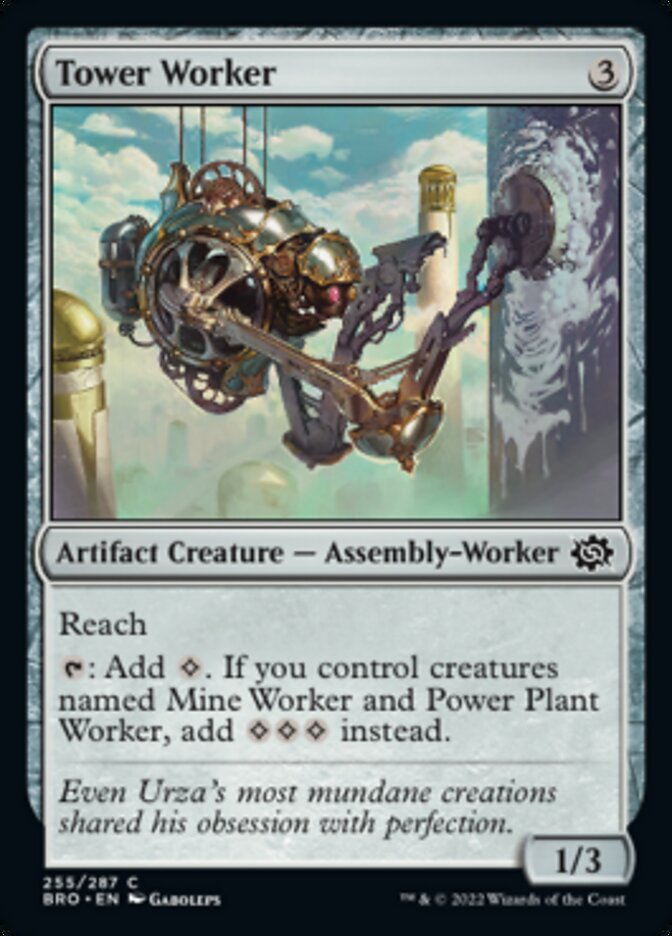 Tower Worker - Foil